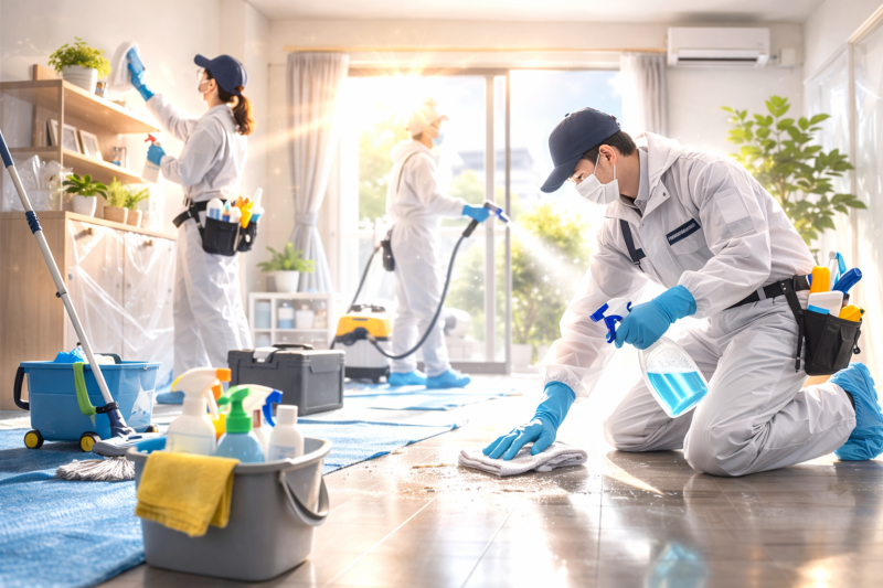 特殊清掃が必要なケースとは？判断基準をわかりやすく解説