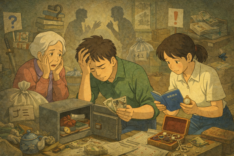 遺品整理で後悔しないための「やってはいけない」5つの行動