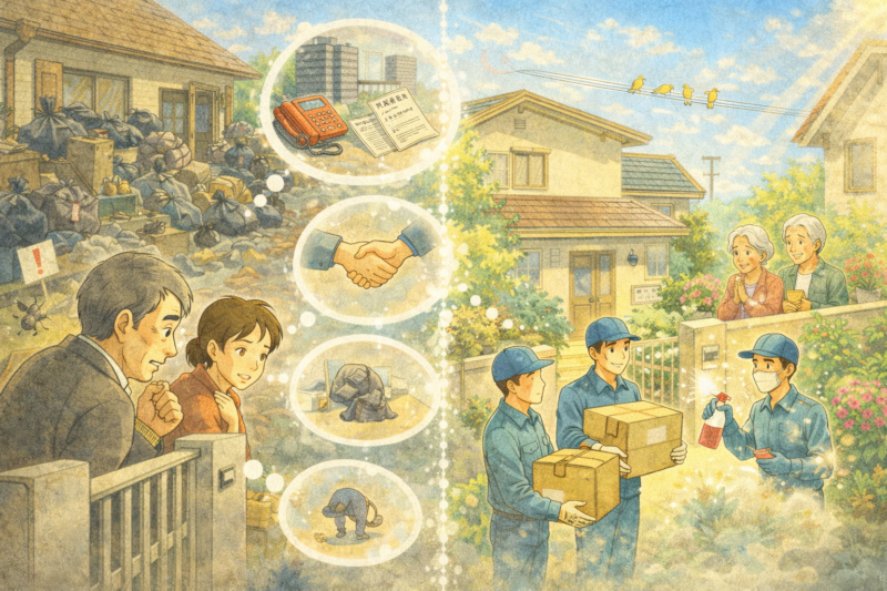 近隣トラブルを避けるためのゴミ屋敷対応マニュアル