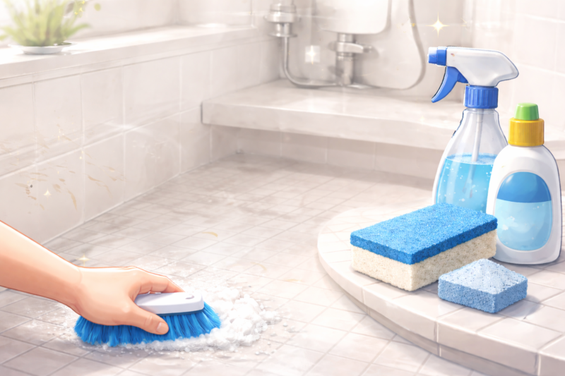 お風呂のカビを防ぐ掃除のコツ｜簡単にできる浴室カビ対策